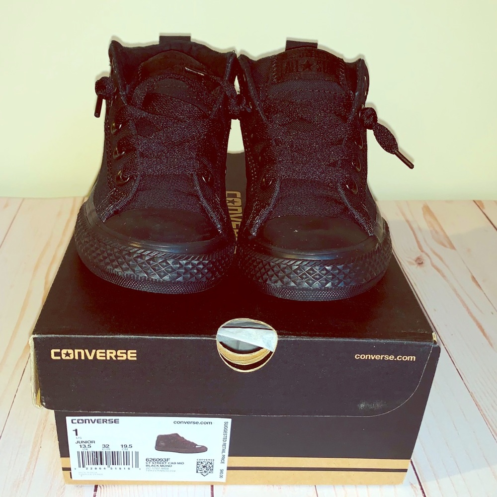 COPY - Converse | black Mono | SZ 1 (Kids) 🐾